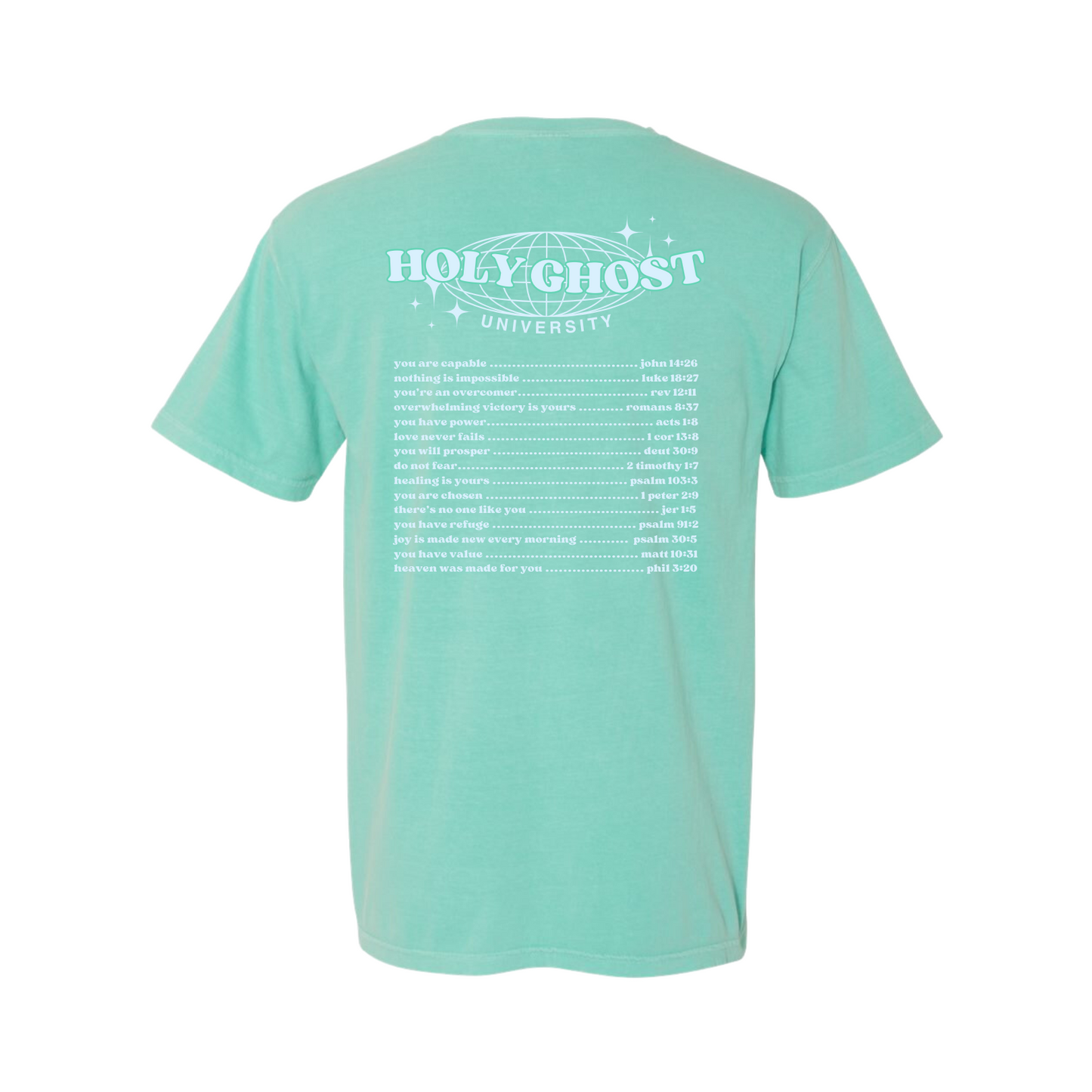 Affirmations Tee in Mint